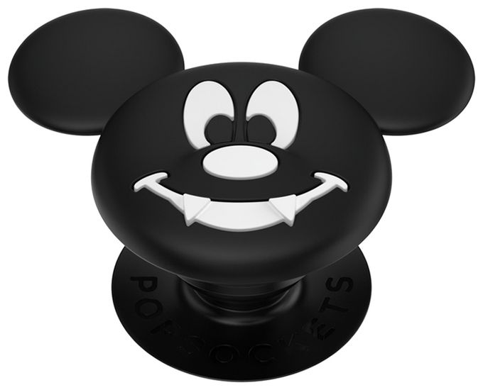 Fingerring für Jede Marke  PopGrip Ppot-GITD-Vampy Mickey (Schwarz, Weiß) 