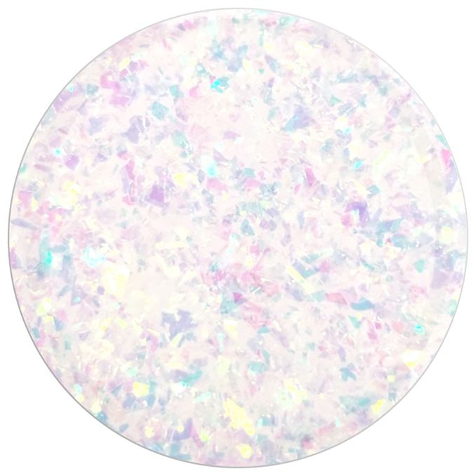 Fingerring für Universal  PopGrip Premium Iridescent Confetti White (Mehrfarbig) 