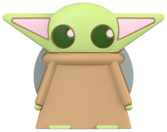 Fingerring für Universal (Hellbraun, Hellgrün) PopGrip Star Wars Mandalorian - PopOut Grogu 