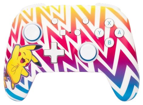 Gamepad für Nintendo Switch, Nintendo Switch Lite, Nintendo Switch OLED  Enhanced Wireless Controller Pokémon - Pikachu Vibrant (Mehrfarbig) 