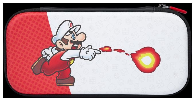 Gaming-Controllergehäuse Nintendo Switch  Slim Case (Rot, Weiß) 