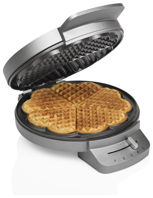Waffeleisen Herz (Form) für 5 Waffel(n) 1200 W 132380 DeLuxe 