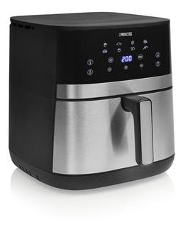 Heißluftfritteuse 7 l 2300 W  182474 DualHeat Airfryer (Schwarz, Edelstahl) 