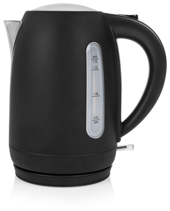 1,7 l Wasserkocher 2200 W  236032 Black Steel (Schwarz, Edelstahl) 