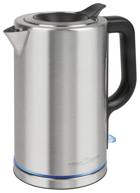1,7 l Wasserkocher 2200 W  PC-WKS1321 (Schwarz, Edelstahl) 