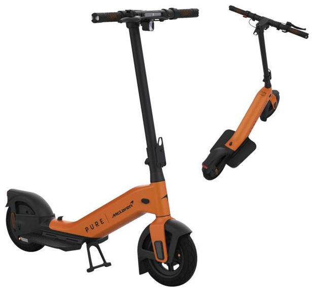 E-Scooter bis 70 km Reichweite  Advance+ McLaren Edition (Schwarz, Orange) 