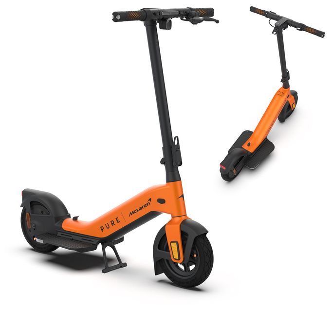 924 W E-Scooter 12 Ah 62,4 km Reichweite 16,2 kg  Advance+ McLaren Edition (Orange) 