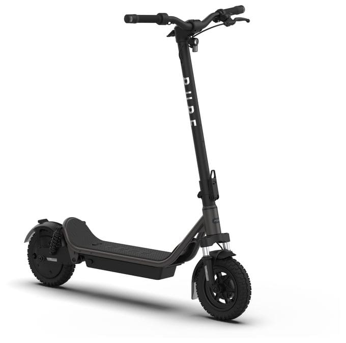 1200 W E-Scooter 13,3 Ah 90 km Reichweite 23,5 kg  Air6 Ultra Suspension (Grau) 