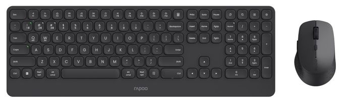 Tastatur Bluetooth 2.4 GHz  9390M (Dunkles Grau) 