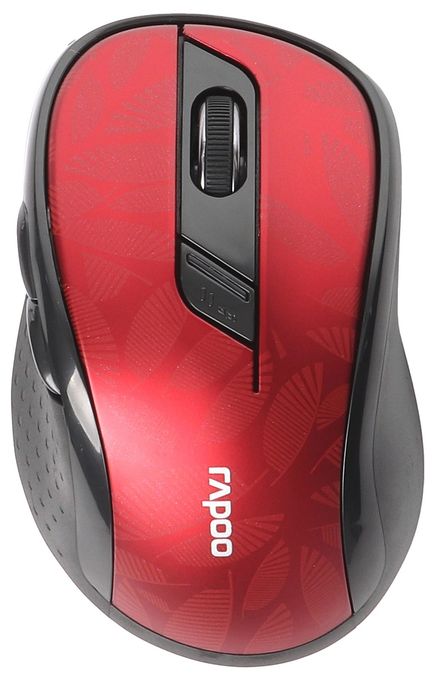 1600 DPI Büro Maus Optisch  M500 (Rot) 