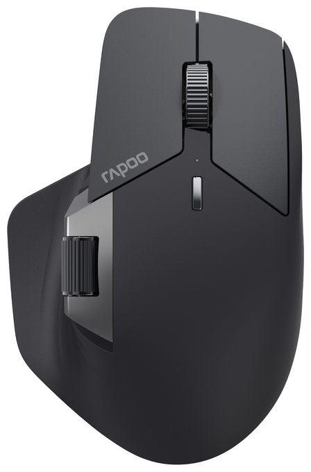 4000 DPI Gaming Maus Optisch  MT760M (Schwarz, Grau) 