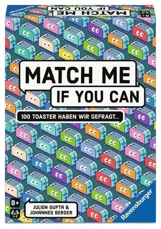 Brettspiel bis zu 8 Spielern ab 8 Jahr(e) Match Me If You Can 