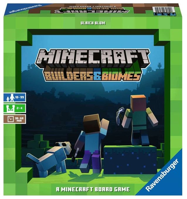 Brettspiel bis zu 4 Spielern ab 10 Jahr(e) Minecraft Builders & Biomes 
