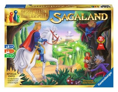 Brettspiel bis zu 6 Spielern ab 6 Jahr(e) Sagaland 