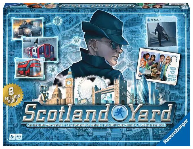 Brettspiel bis zu 6 Spielern ab 8 Jahr(e) Scotland Yard 