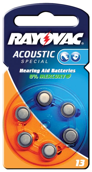 Hearing aid 13, 6-pack 