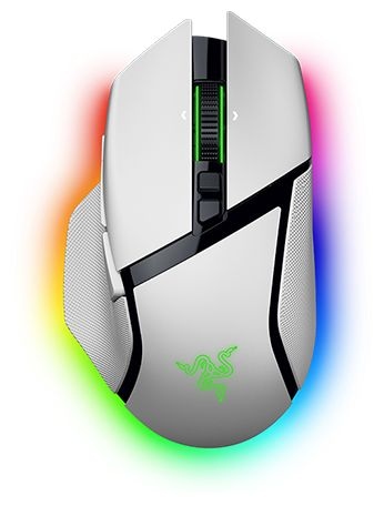 35000 DPI Gaming Maus Optisch  Basilisk V3 Pro (Weiß) 