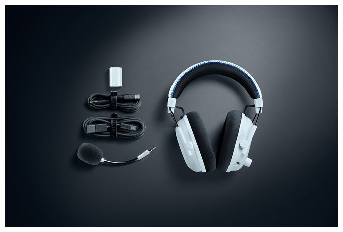 Over Ear Bluetooth Kopfhörer kabelgebunden&kabellos USB Typ-A  BlackShark V3 Pro (Weiß) 