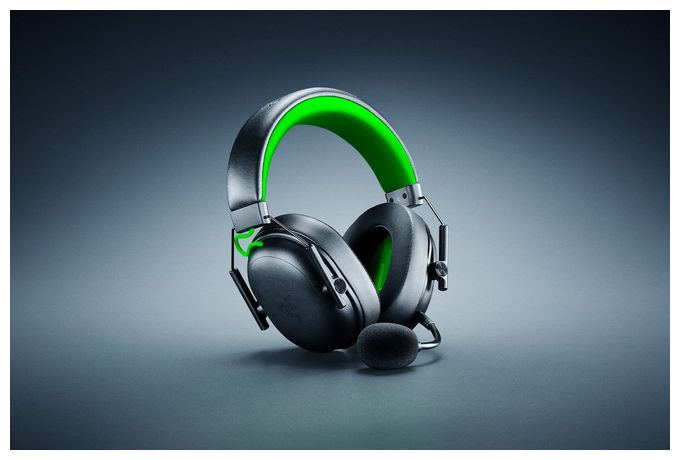 Over Ear Bluetooth Kopfhörer kabelgebunden&kabellos 70 h Laufzeit USB Typ-A  BlackShark V3 X HyperSpeed (Schwarz, Grün) 