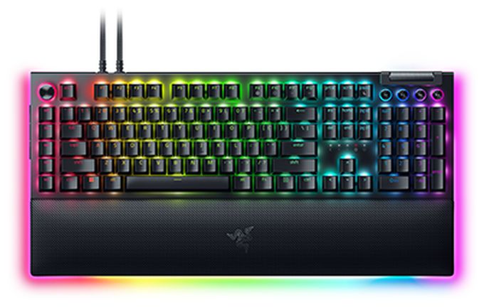 RGB-LED Gaming Tastatur USB  BlackWidow V4 Pro (Schwarz) 