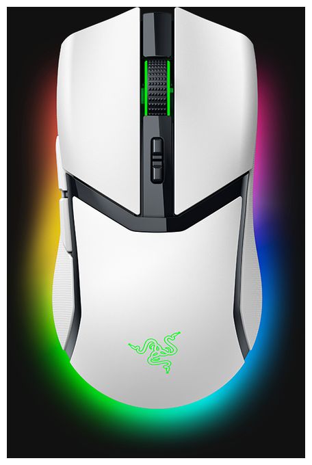 30000 DPI Gaming Maus Optisch  Cobra Pro (Weiß) 