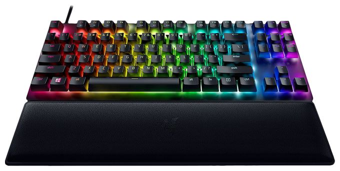 RGB-LED Gaming Tastatur USB  Huntsman V2 Tenkeyless (Schwarz) 