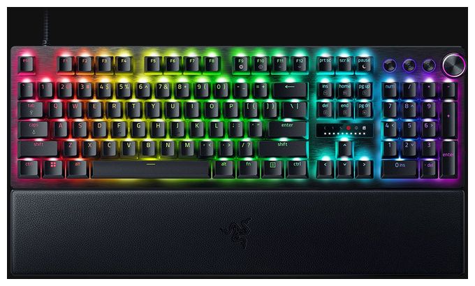 RGB-LED Gaming Tastatur USB  Huntsman V3 Pro (Schwarz) 