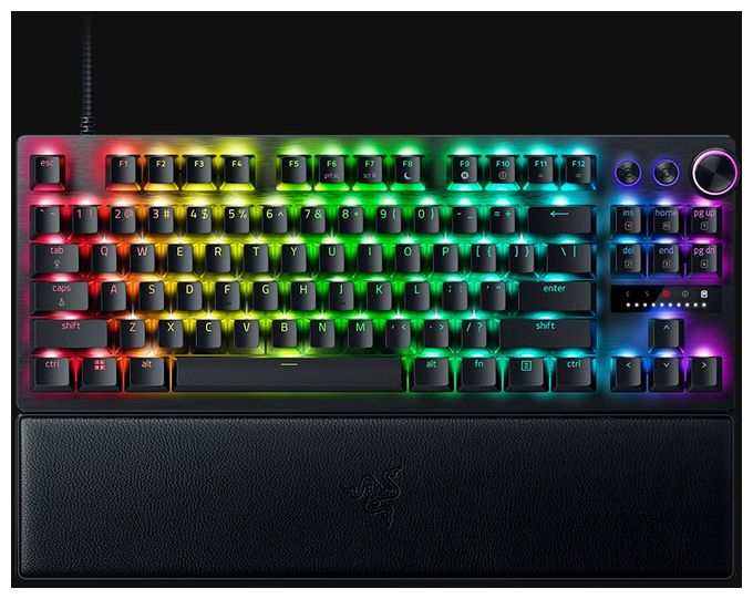 RGB-LED Gaming Tastatur USB  Huntsman V3 Pro TKL (Schwarz) 