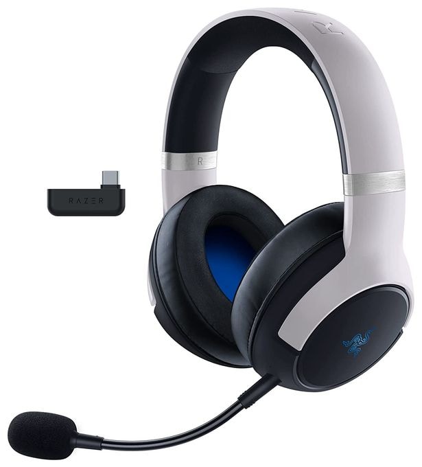 Over Ear Bluetooth Kopfhörer kabellos 50 h Laufzeit USB Typ-C  Kaira Pro for PlayStation (Weiß) 