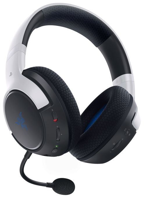 Over-Ear Bluetooth Gaming Kopfhörer kabellos 30 h Laufzeit USB Typ-C  Kaira PS5 (Schwarz/Blau/Weiß) 