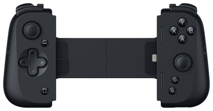 Analog / Digital Gamepad für iOS  Kishi V2 (Schwarz) 
