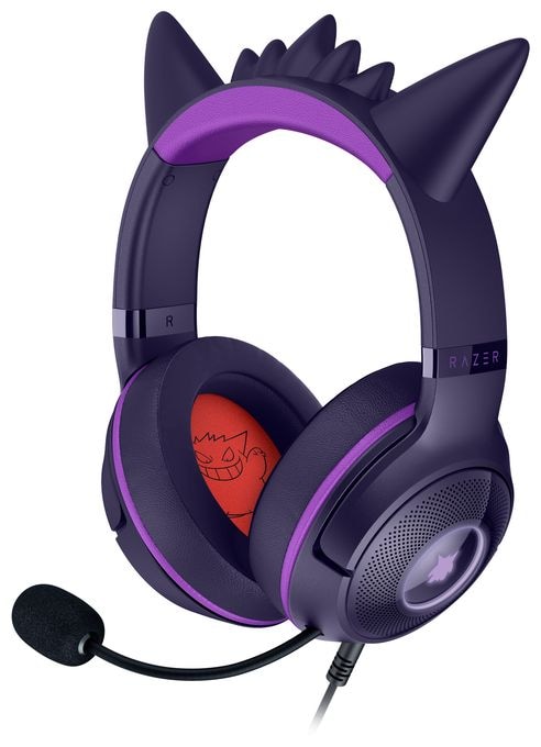 Over Ear Kopfhörer Kabelgebunden USB Typ-A  Kraken Kitty V2 - Pokemon Gengar Ed. (Pink) 