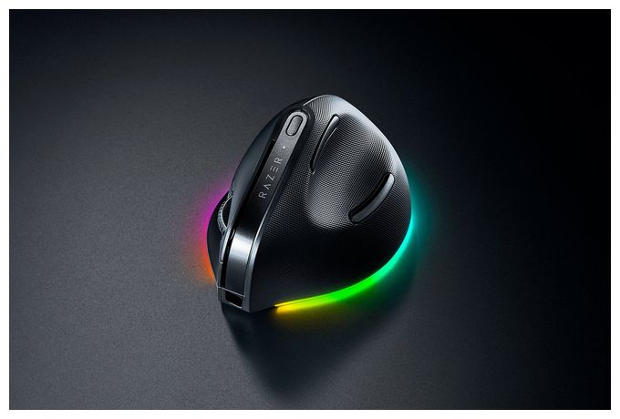 30000 DPI Universal Maus Optisch  Pro Click V2 Vertical (Schwarz) 