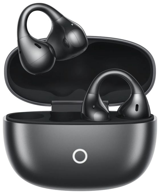In-Ear Bluetooth Kopfhörer kabellos USB Typ-C  Buds Clip (Schwarz) 