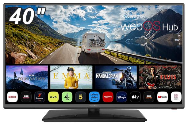 LED 101,6 cm (40 Zoll) Fernseher Full HD VESA 200 x 200 mm LDDW40IBT 