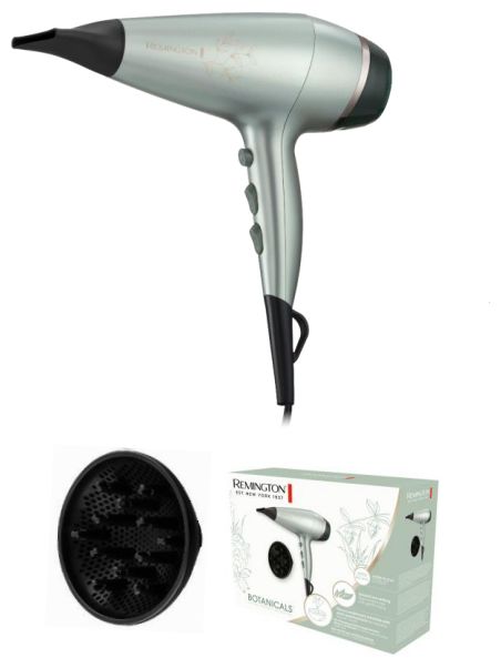 Haartrockner 2300 W  AC5860 Botanicals Serie (Schwarz, Silber) 