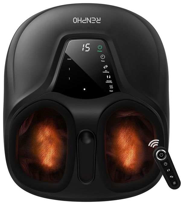  FM-058 Shiatsu Fußmassagegerät (Schwarz) 