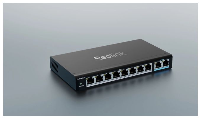 8 PORT POE SWITCH 120W 