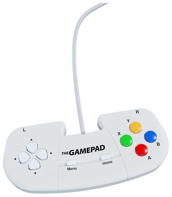 Digital Gamepad für MAC, PC, ZX Spectrum  The Gamepad (Weiß) 