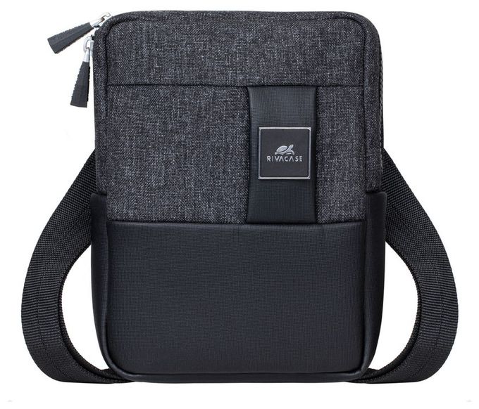 Messengerhülle aus Kunststoff für Jede Marke bis 20,3 cm (8") Staubresistent, Kratzresistent (Schwarz) 8810 Crossbody Tasche 