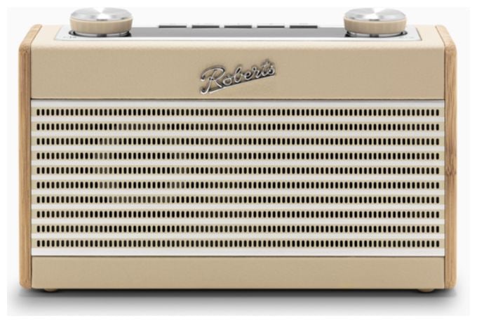Bluetooth DAB, DAB+, FM Radio Tragbar  Rambler Uno (Bambus, Cremefarben) 