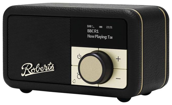 DAB, DAB+, FM Radio Tragbar  Revival Petite 2 (Schwarz) 