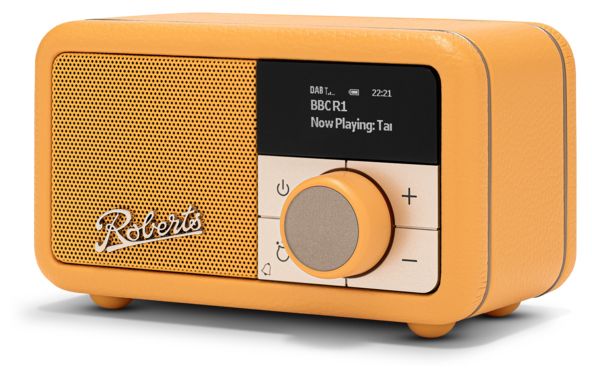 Bluetooth DAB, DAB+, FM Radio Tragbar  Revival Petite 2 (Gelb) 