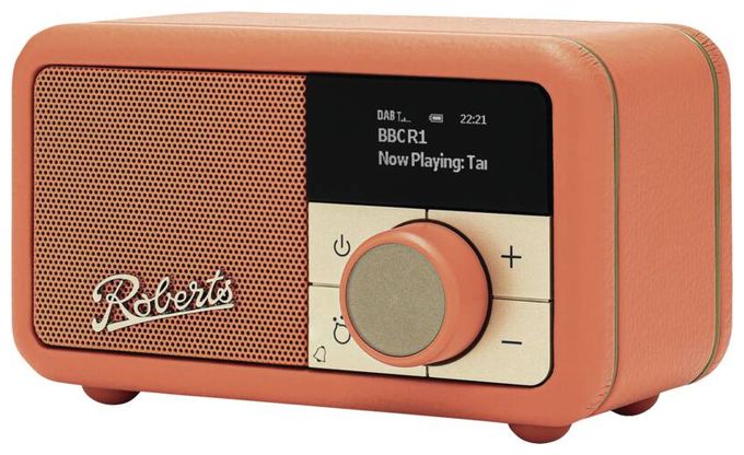 DAB, DAB+, FM Radio Tragbar  Revival Petite 2 (Orange) 