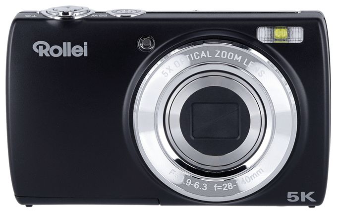 Kompaktkamera 5x Opt. Zoom  Powerflex Compact (Schwarz) 