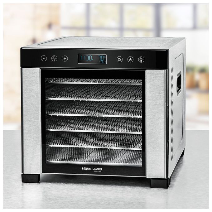 Dörrautomat 600 W 99 h Maximale Timer-Zeit 6 1 Dörrgitter DA950 