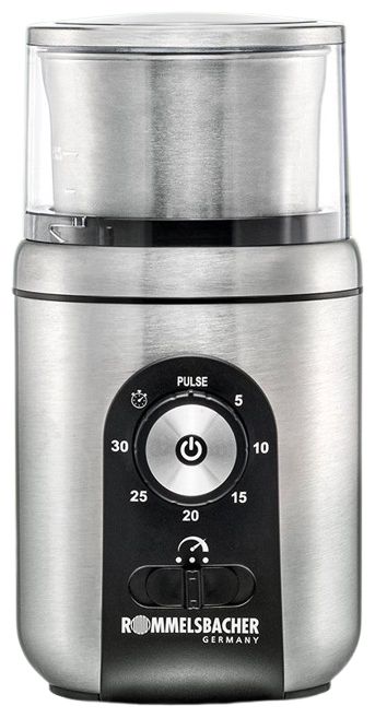 Zerkleinerer 200 W Edelstahl Behälter  EGK250 (Schwarz, Edelstahl) 