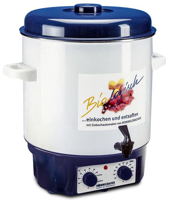 1800 W  KA1804 Einkocher 27l 120min Zeitschaltuhr (Blau, Weiß) 