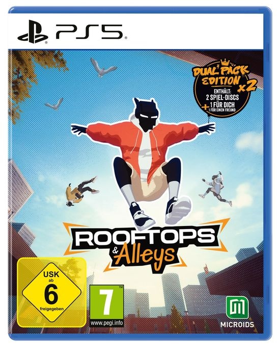 Rooftops & Alleys: The Parkour Game - Dual Pack Edition (PlayStation 5) 