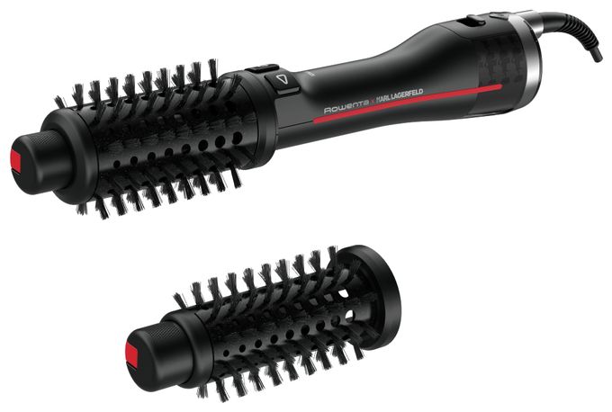 Warmluftbürste 750 W  CF961L x Karl Lagerfeld K/Pro Stylist (Schwarz, Rot) 